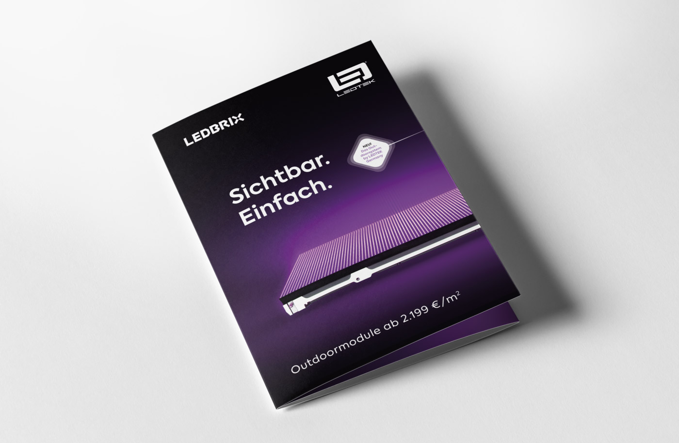 Ledbrix Design Heft Flyer